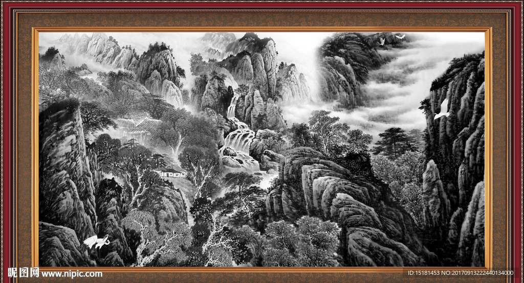 水墨国画