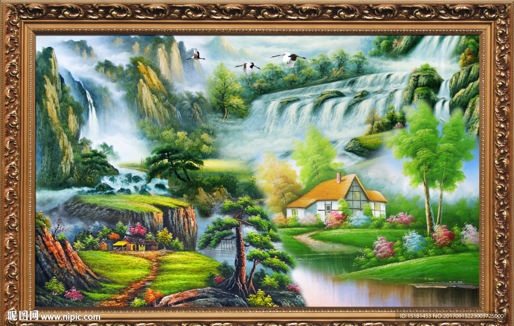 油画风景