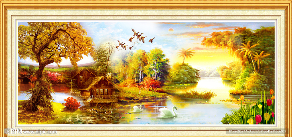 风景油画