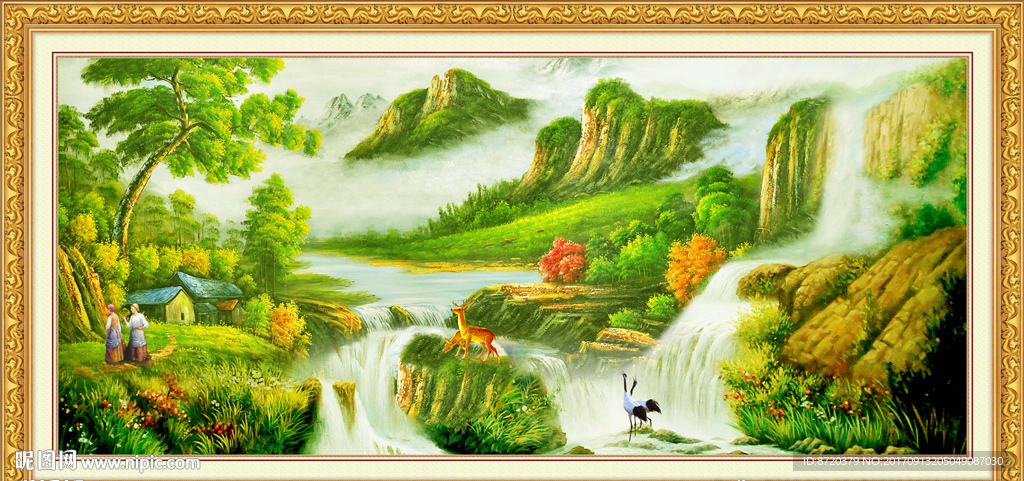 油画风景