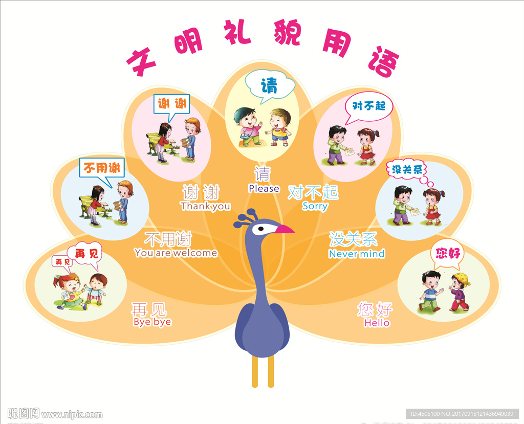 孔雀造型