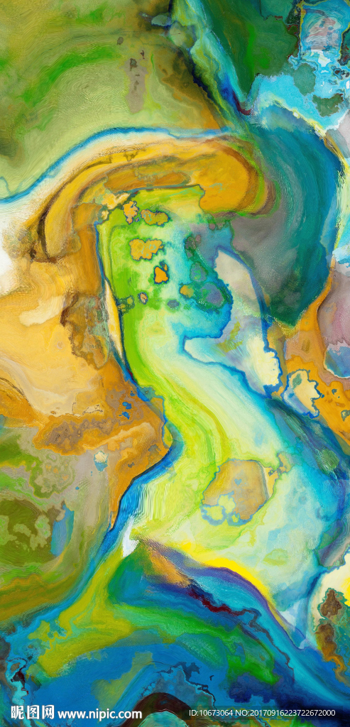 抽象油画