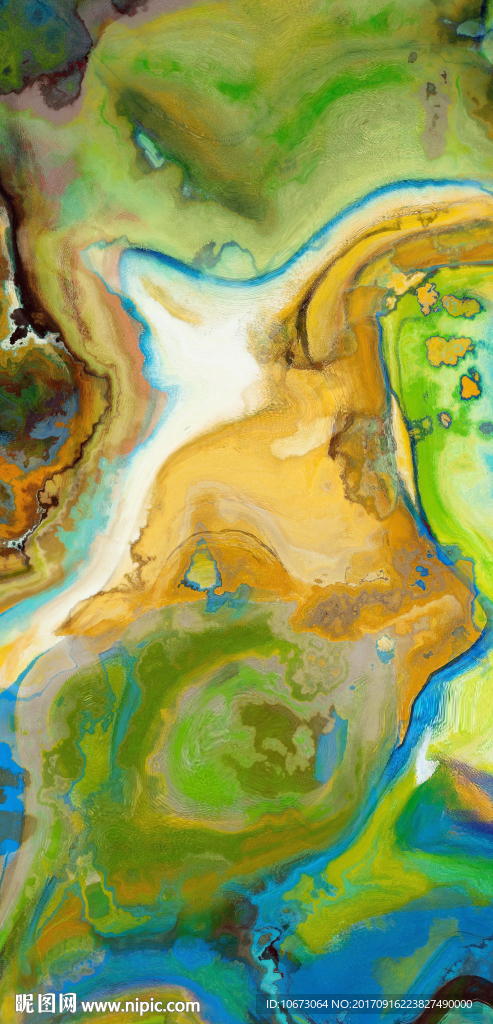 抽象油画