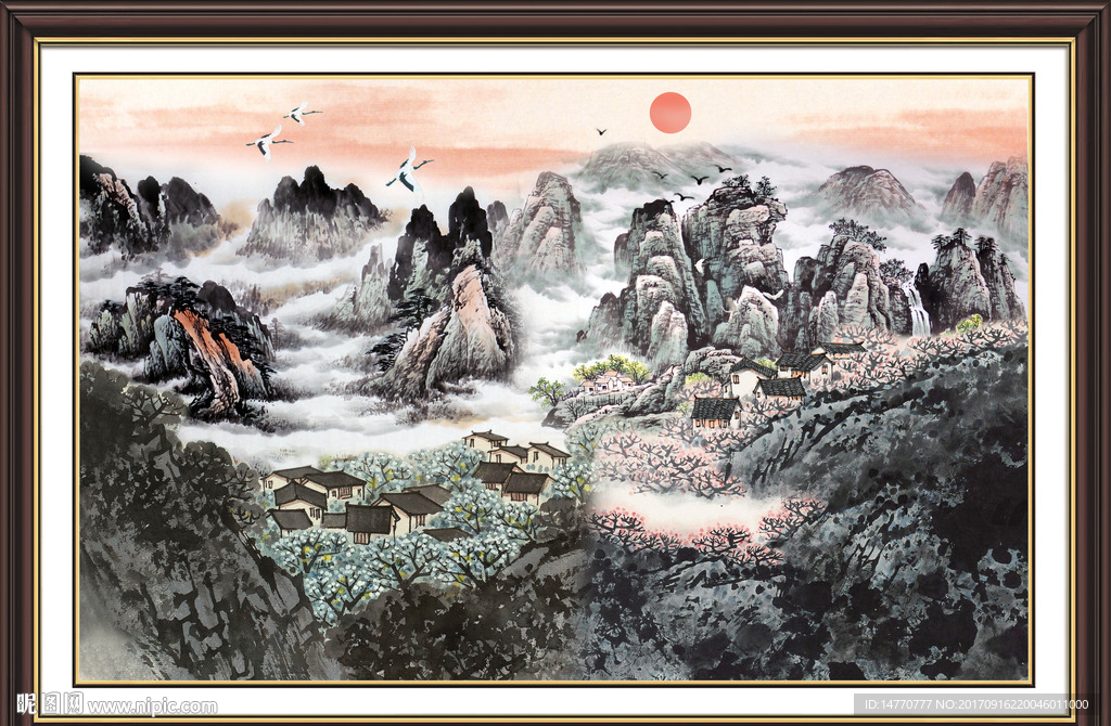 国画风景