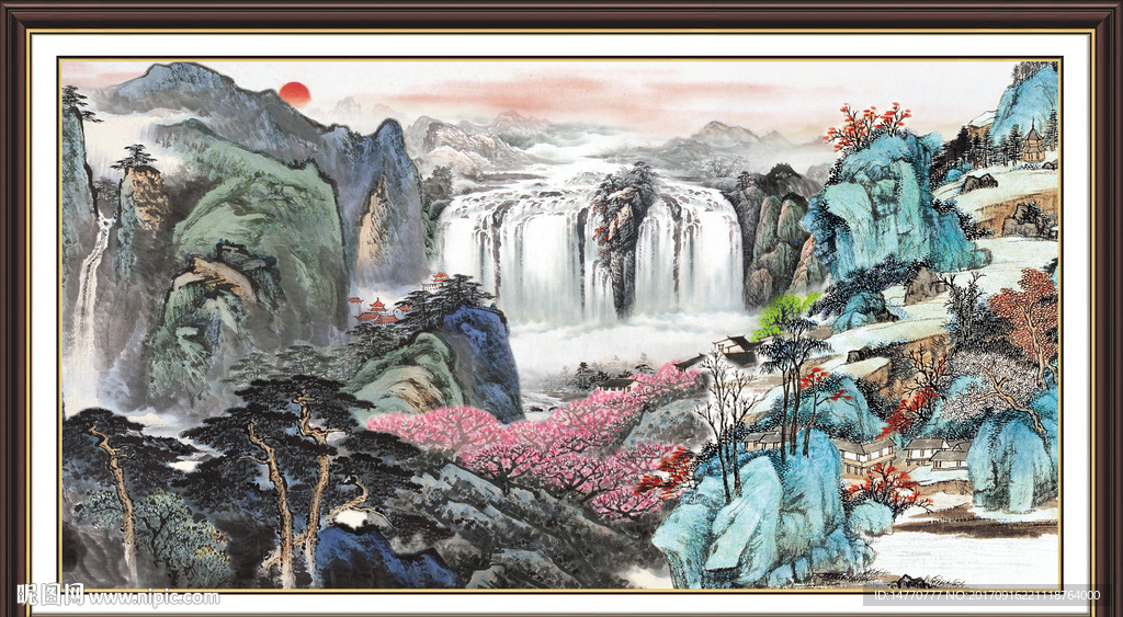 国画山水