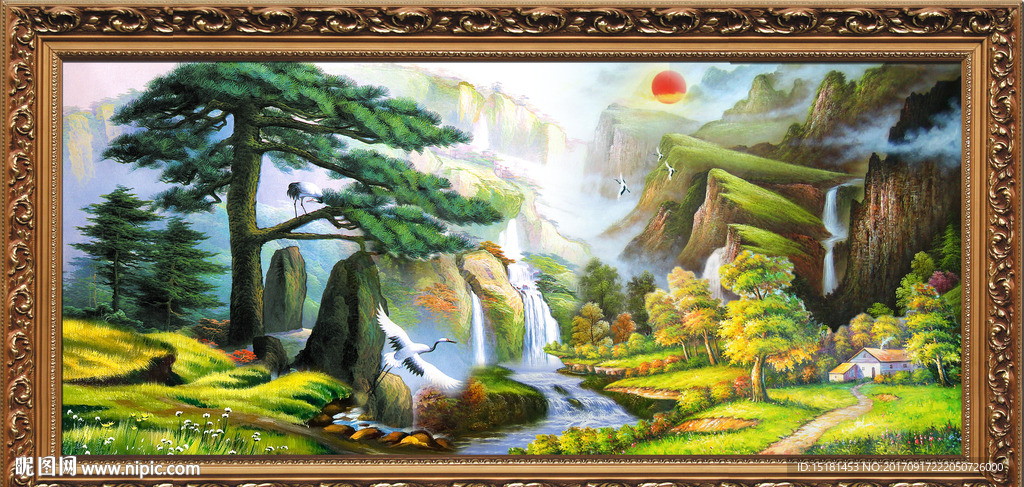油画风景