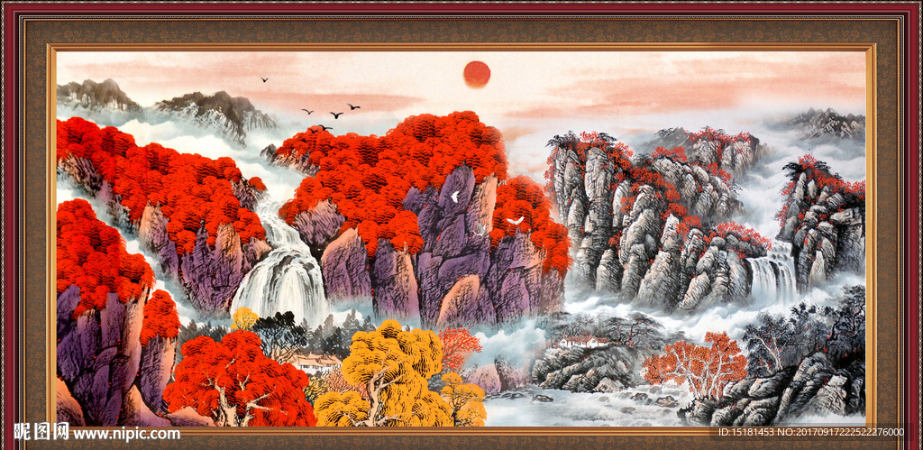 国画山水