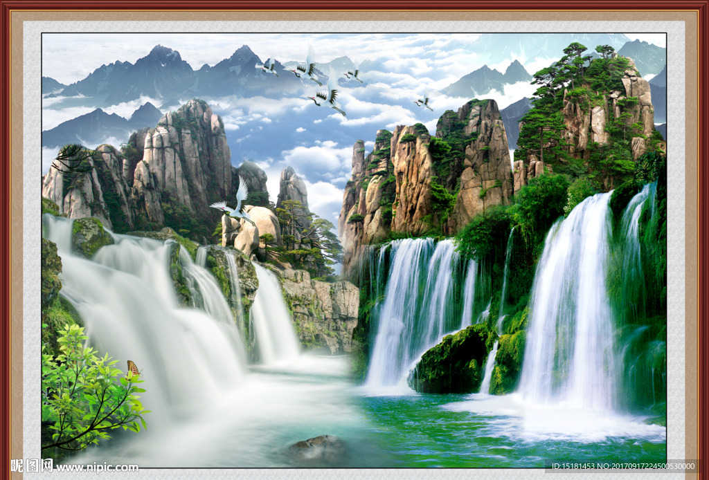 山水自然风景