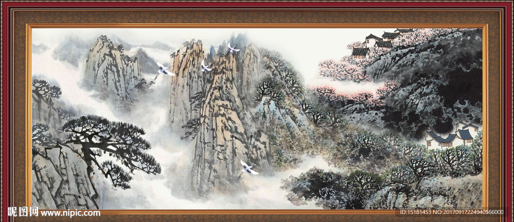 山水国画