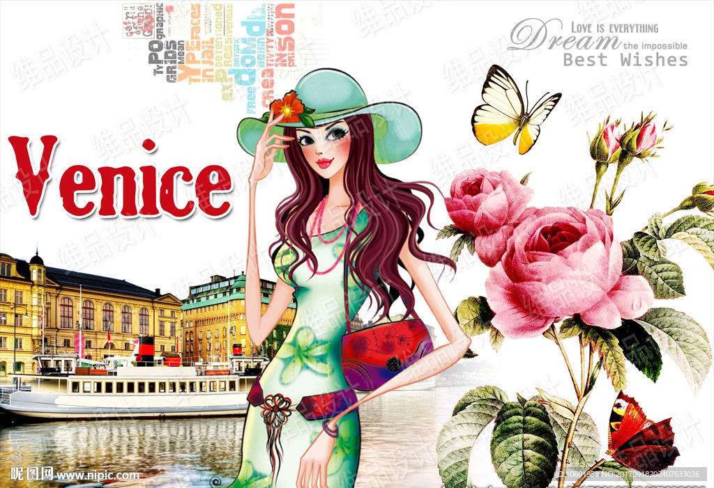 欧美风格装饰画