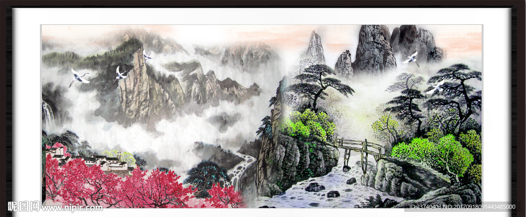 国画山水