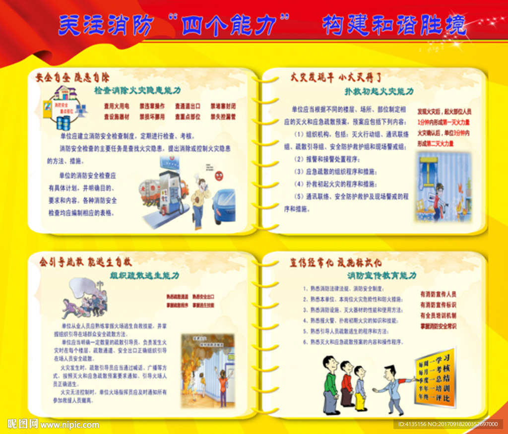 消防四个能力