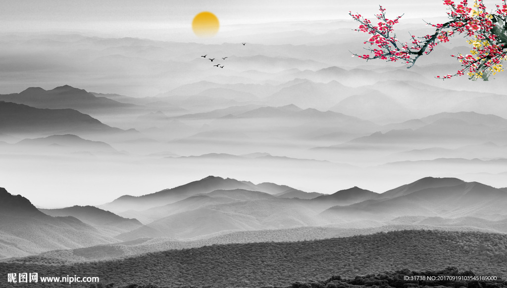 水墨山水
