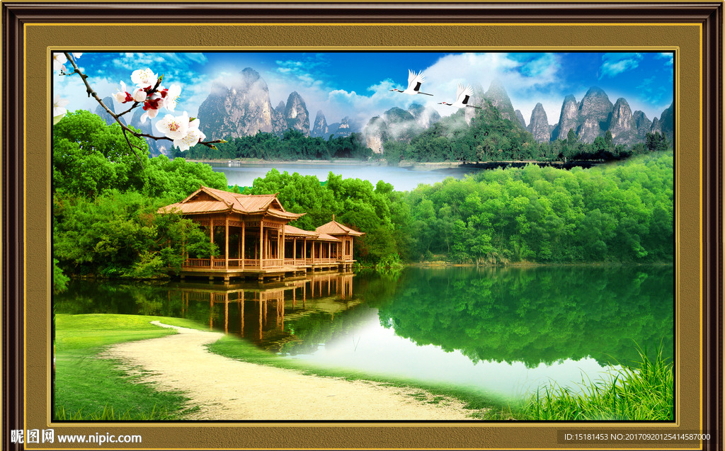 风景如画