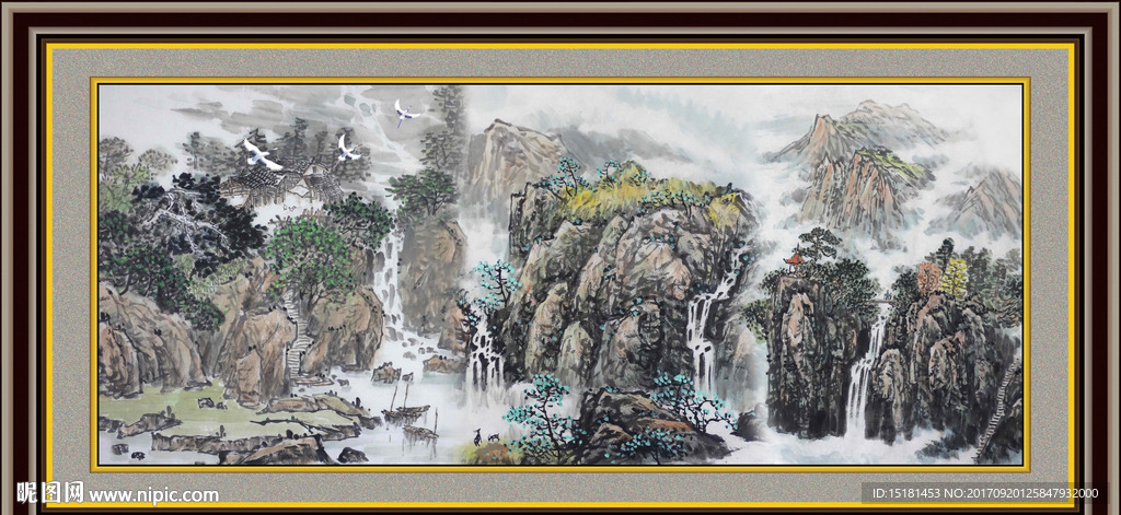 国画山水