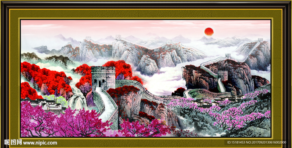 长城国画