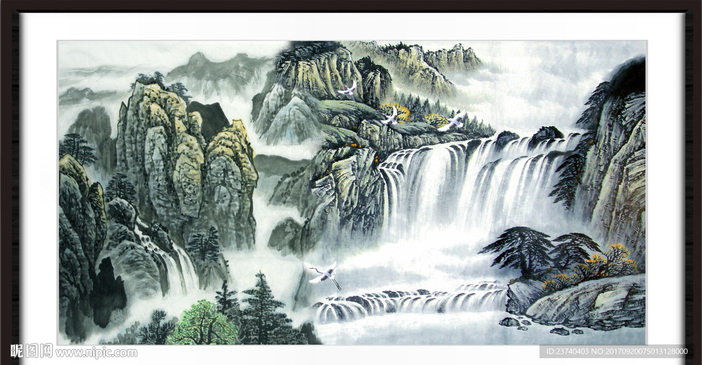 国画山水