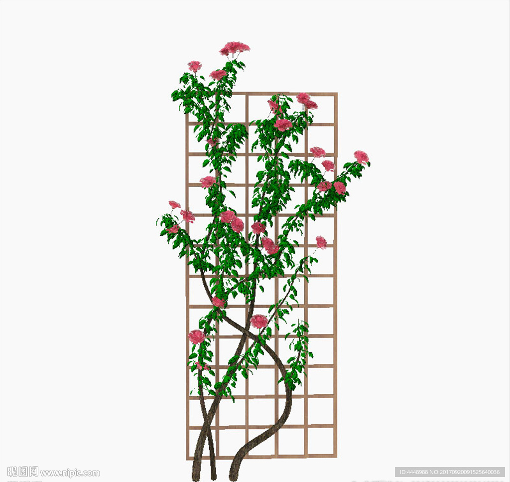 花架藤蔓植物模型