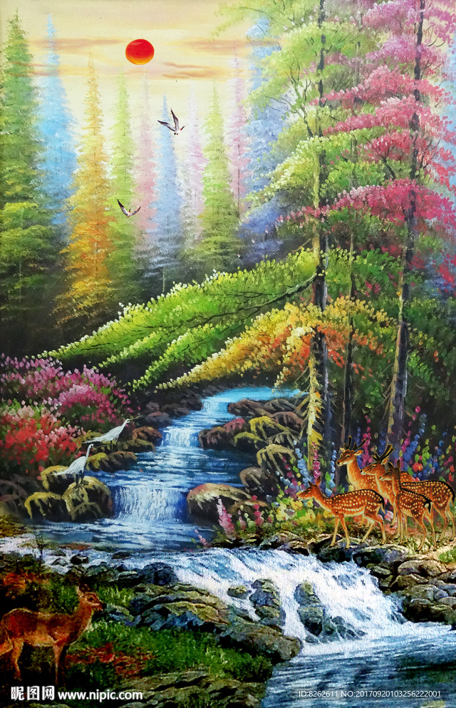 油画风景