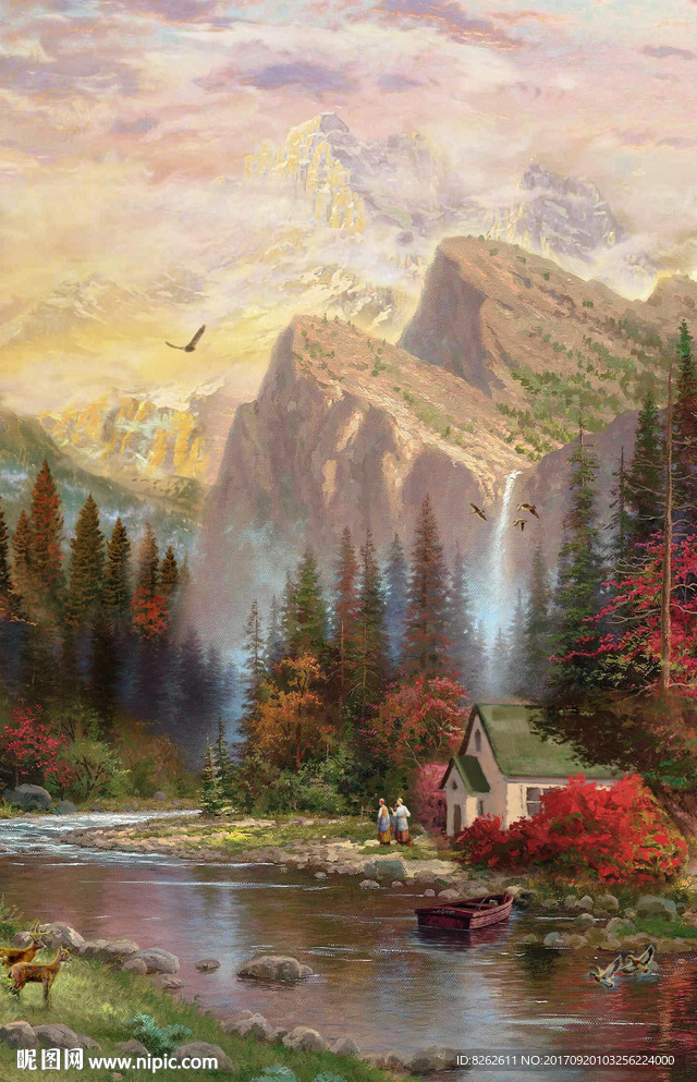 油画风景