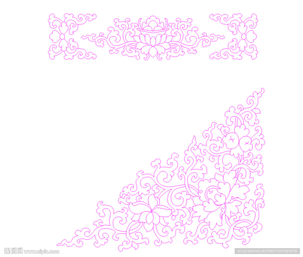 藏式家具  手绘图案