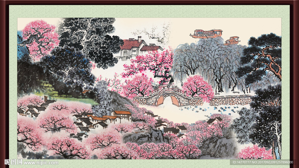 国画风景