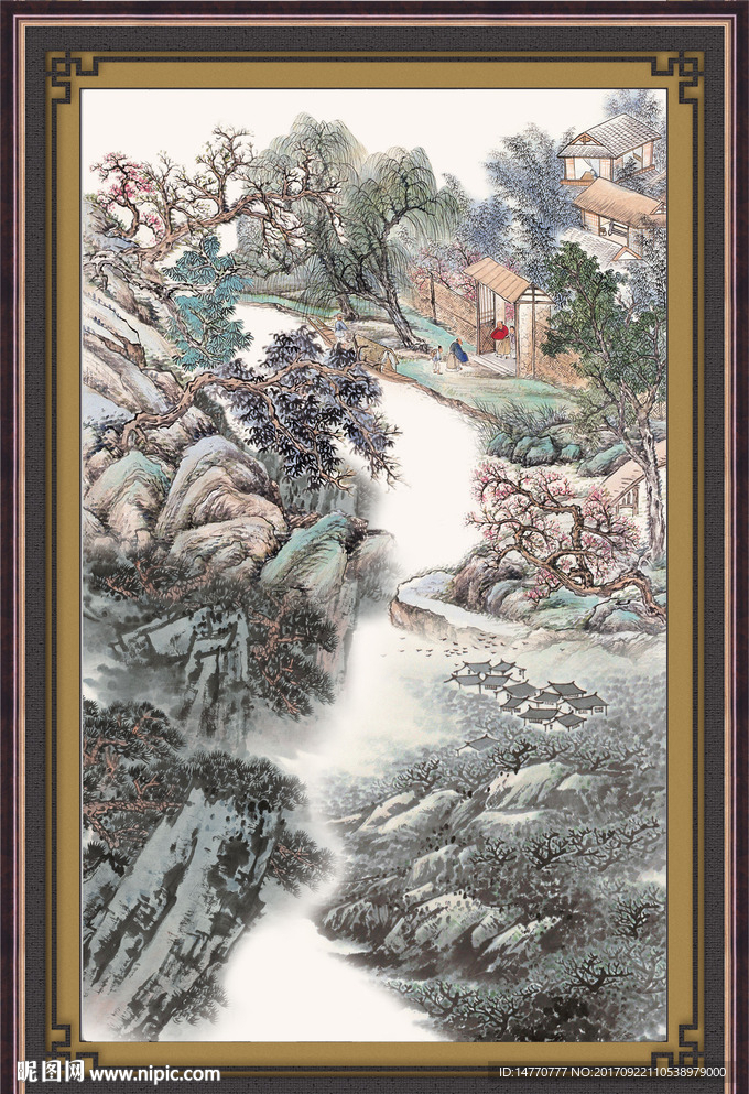 国画风景