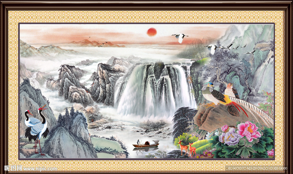 山水国画