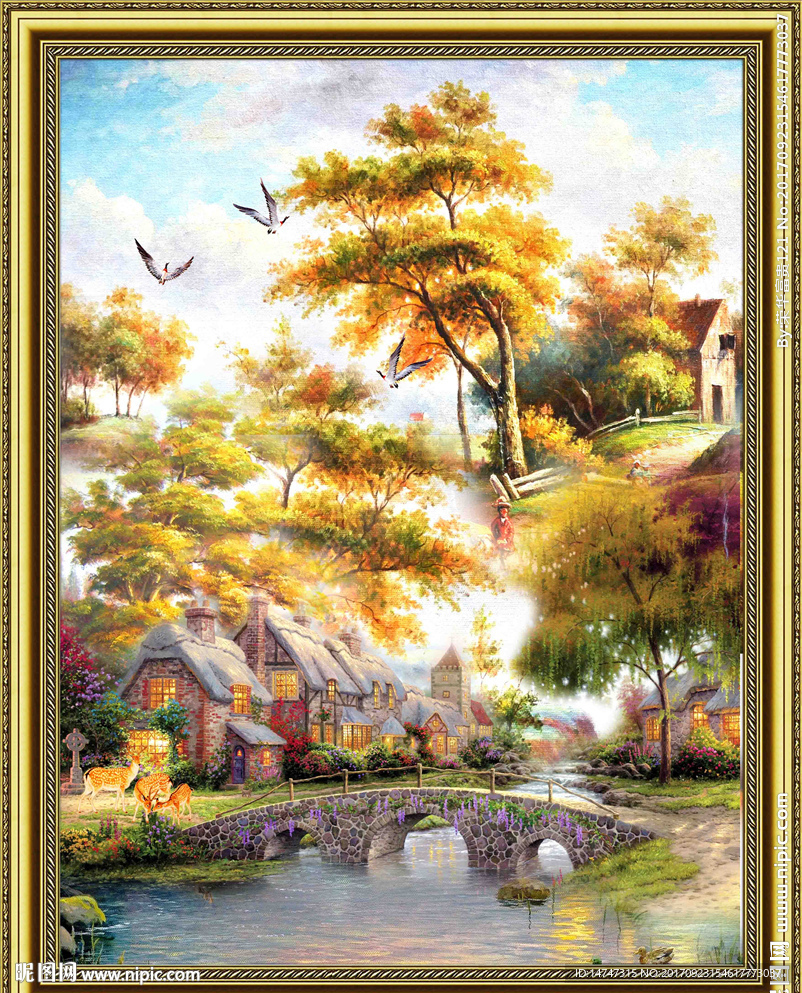 风景油画