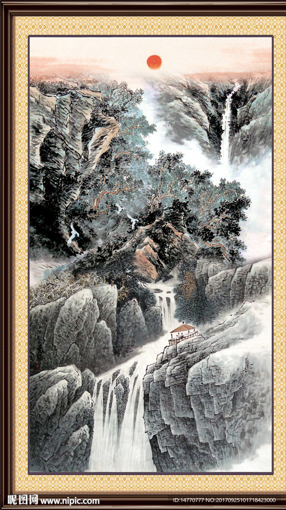 国画山水