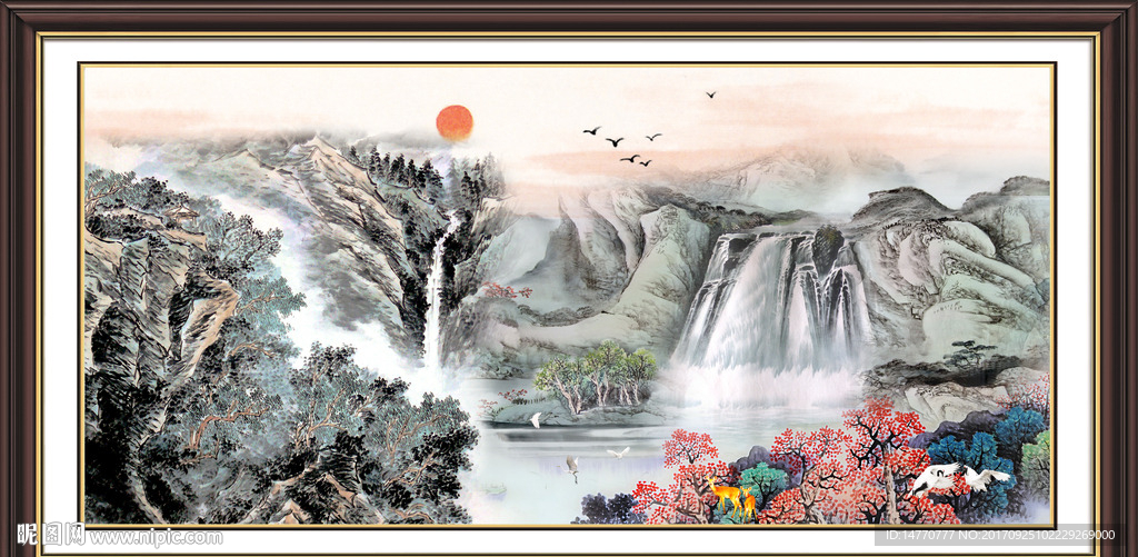 国画山水