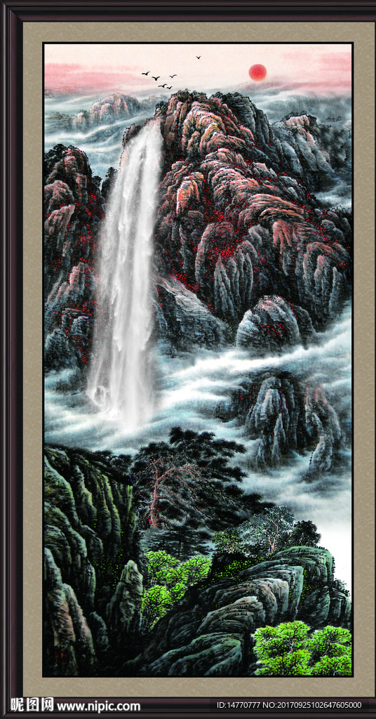 国画山水