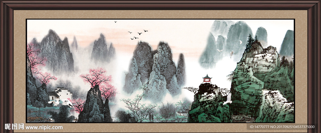 国画山水