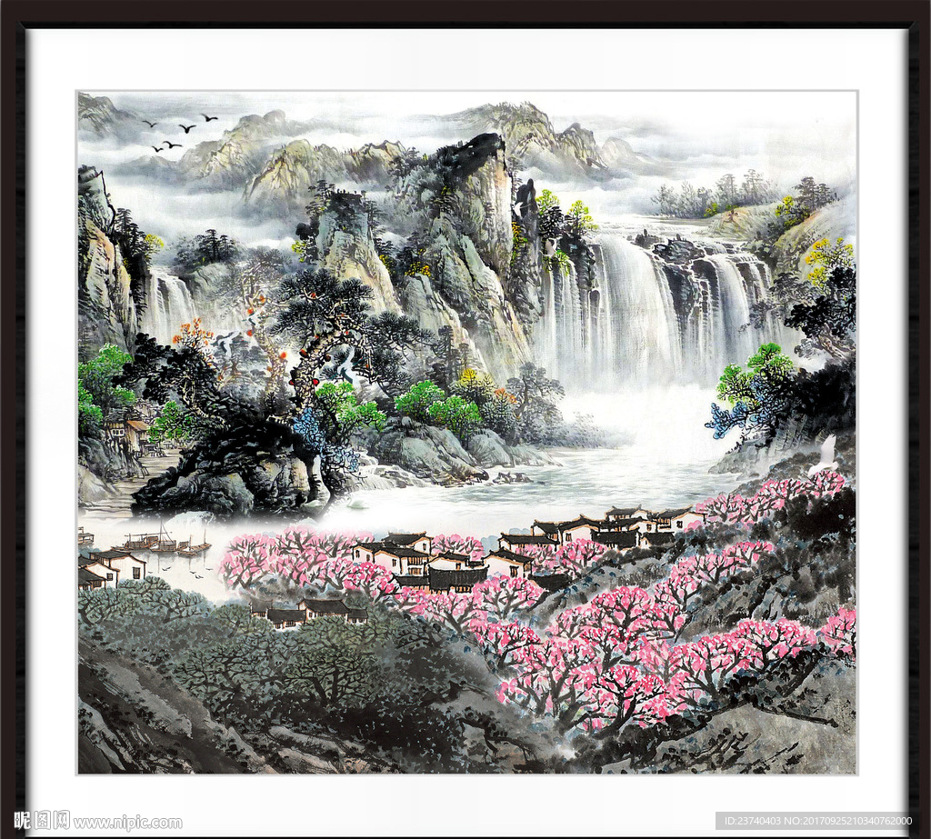 山水国画