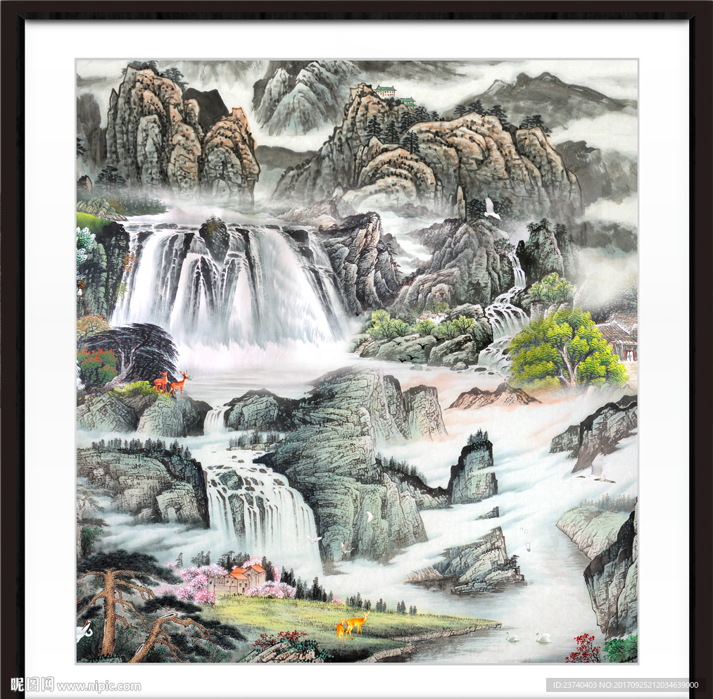 山水国画