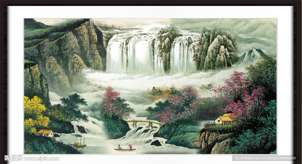 国画山水
