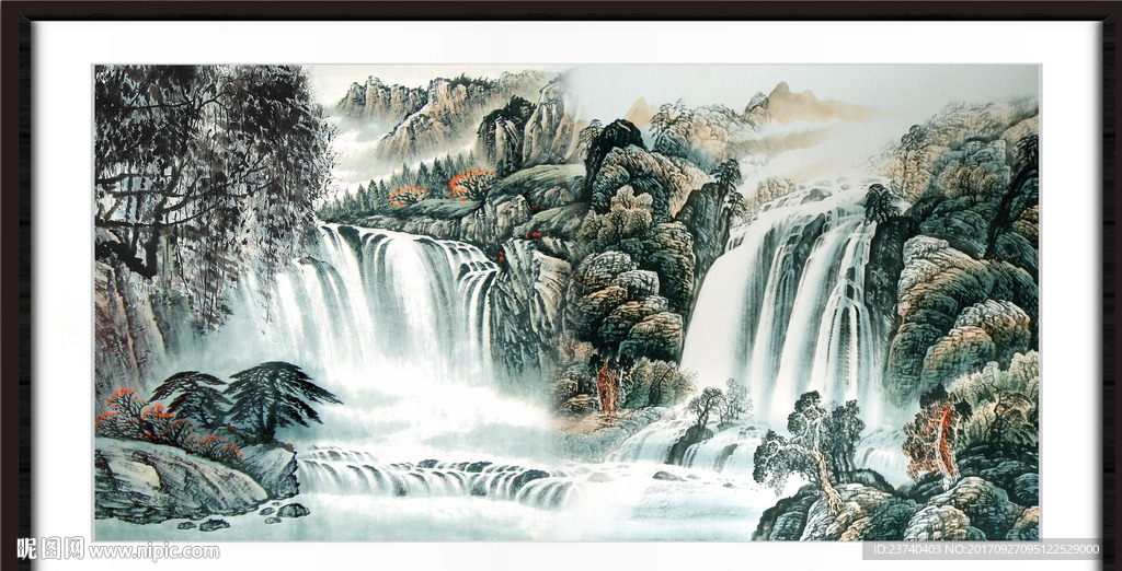 山水国画