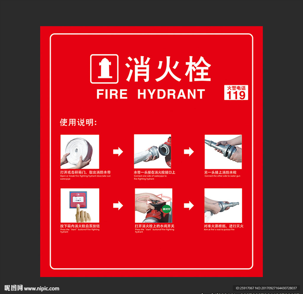 消防 消防栓 消防栓使用设计图__广告设计_广告设计_设计图库_昵图网nipic.com