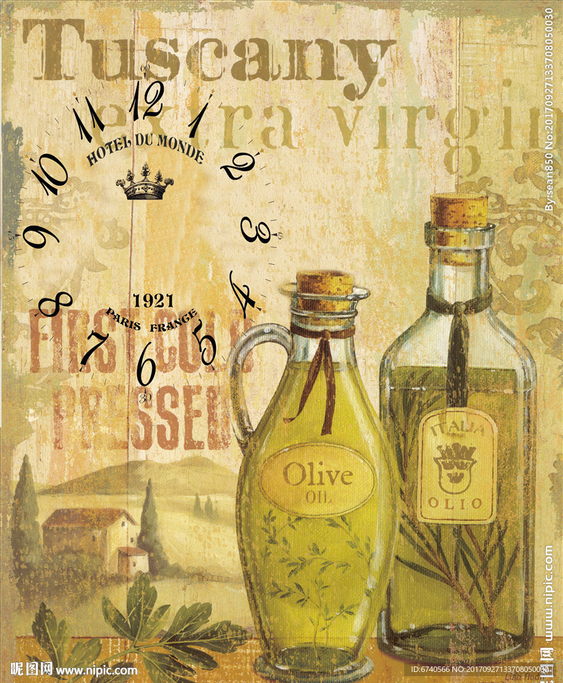 钟面纸 欧美风格 工艺品贴纸