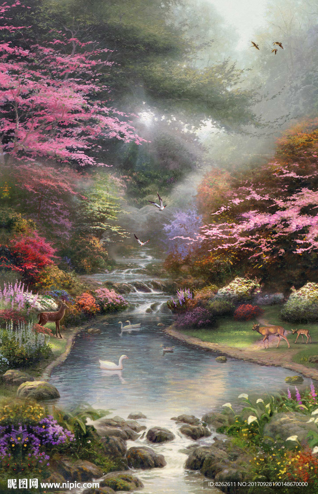 油画风景