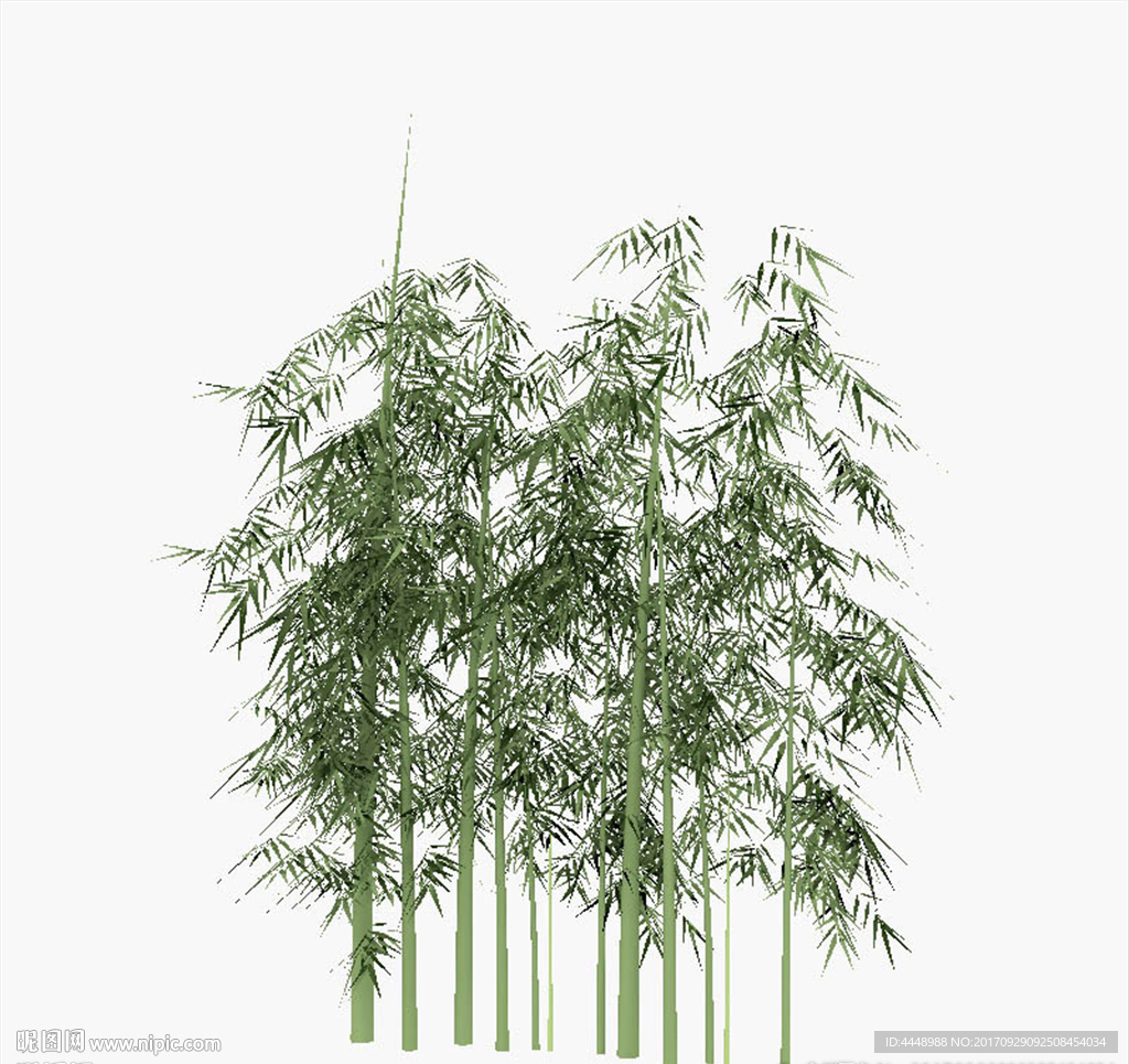 竹子模型