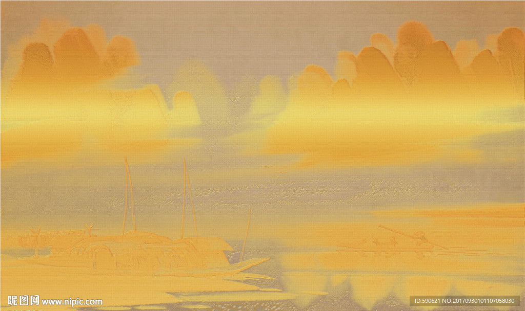 新中式中国风背景墙