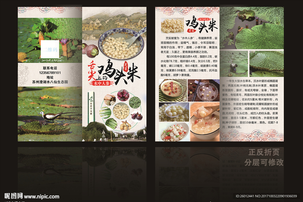 水八仙之鸡头米