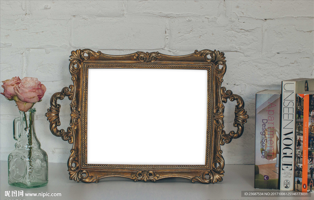 VI样机智能贴图模版相框