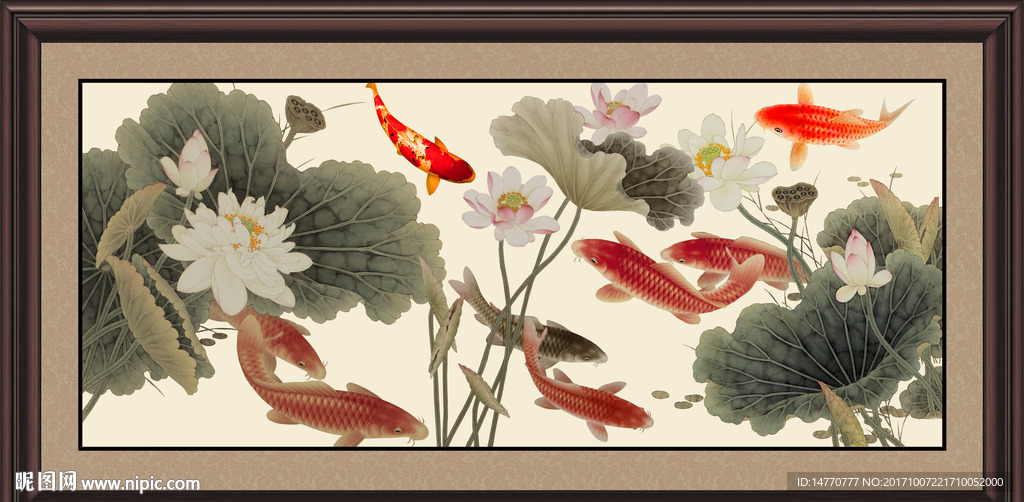 荷花图
