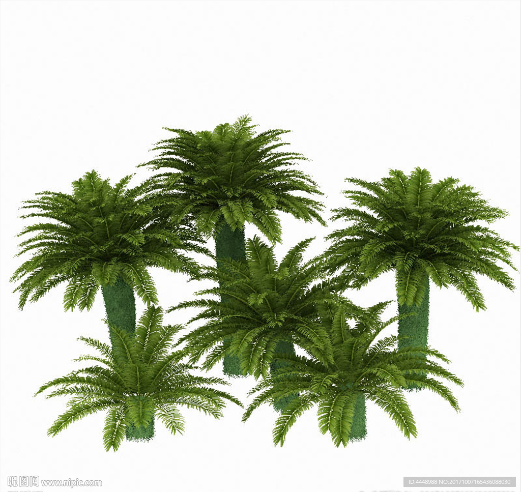 室外植物花草树木模型