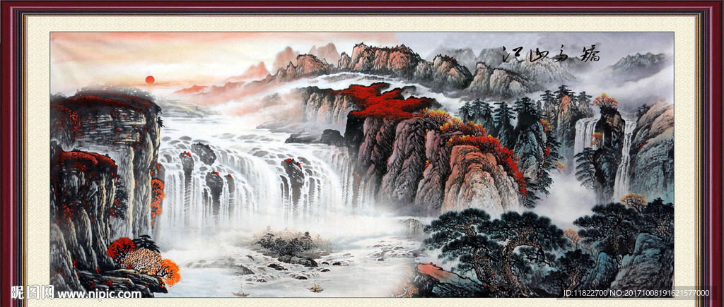 国画山水