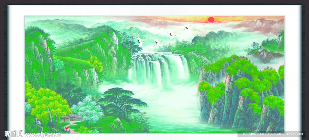 国画山水