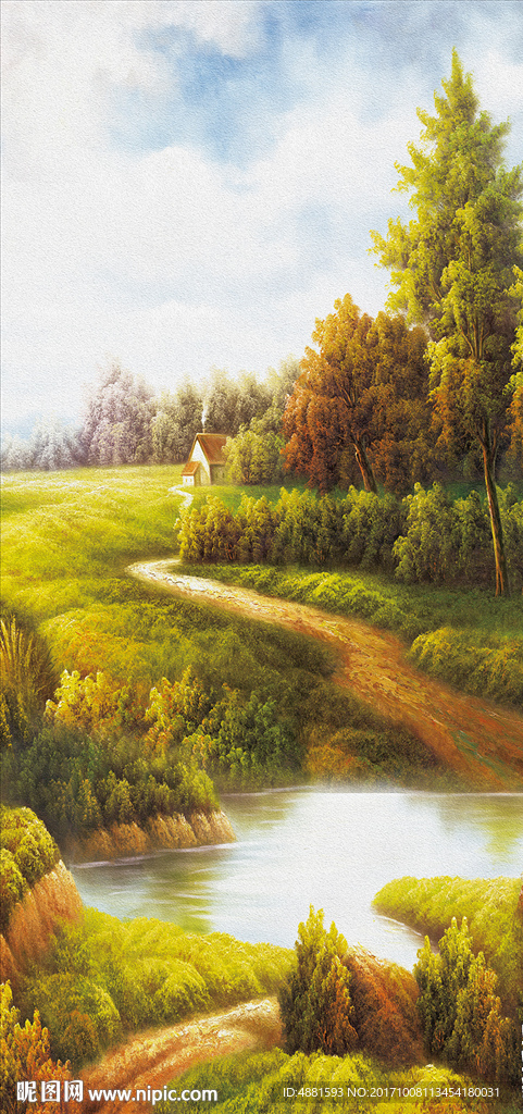 油画玄关