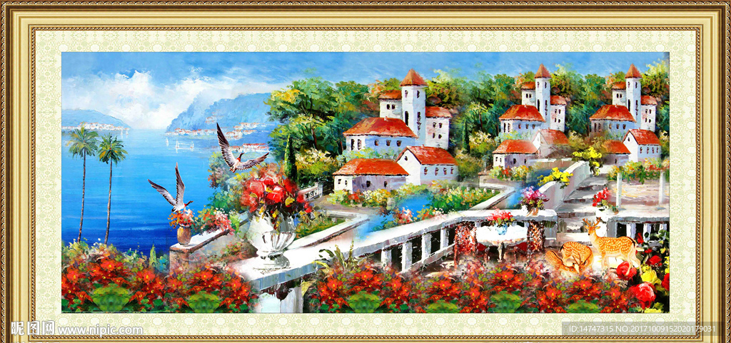 风景油画